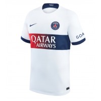 Camisa de Futebol Paris Saint-Germain Bradley Barcola #29 Equipamento Secundário 2023-24 Manga Curta